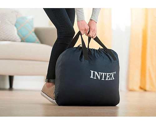 Матрац надувний Intex 64426 191x99x46 см, бежевий