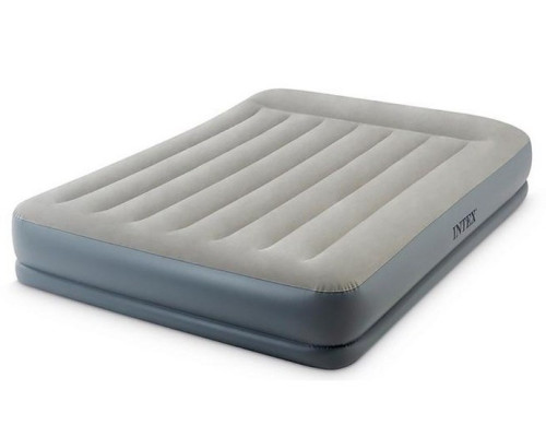 Intex 64118 (203 x 152 x 30см) Надувная кровать с подголовником Intex 64118 (203 x 152 x 30см) Надувная кровать с подголовником