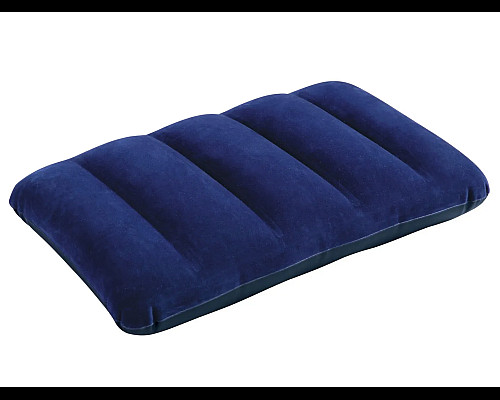 Подушка надувна Intex 68672 43 x 28 x 9 см, синя