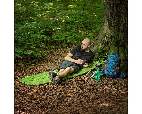 Килимок туристичний NILS CAMP NC4005, 193 х 56 х 5,5 см, зелений