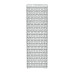 Килимок Naturehike IXPE CNH22DZ006, 193 х 65 х 1,8 см - сріблястий