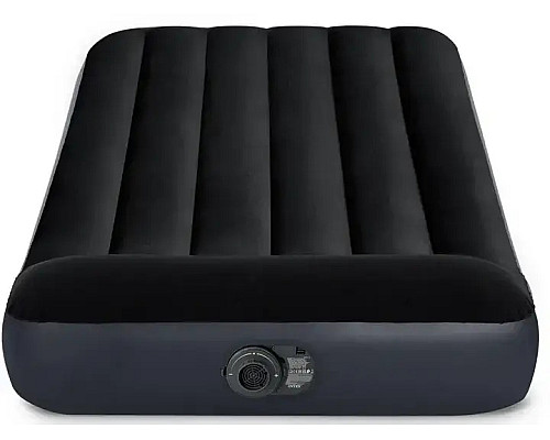 Матрац надувний Intex 64146 191x99x25 см, чорний