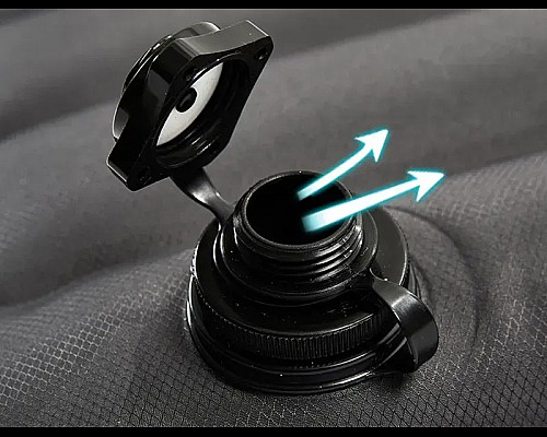 Килимок надувний Mobi Garden Taurus NX20663004 90 мм, сірий Килимок надувний Mobi Garden Taurus NX20663004 90 мм, сірий