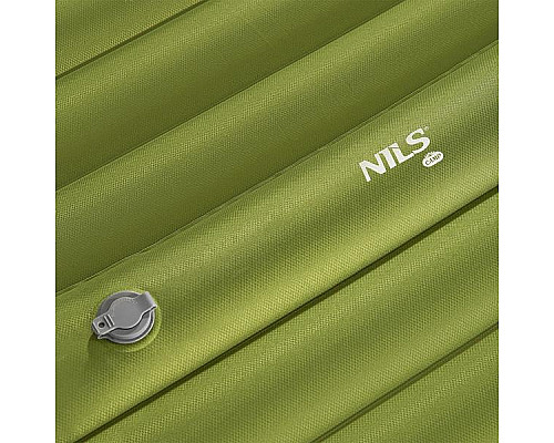 Килимок з вбудованим насосом NILS CAMP NC4101 9 см, зелений