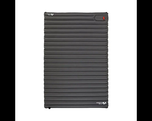 Килимок надувний двомісний Mobi Garden Taurus NX20663005 90 мм, сірий