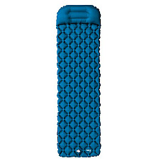 Килимок надувний NILS CAMP NC4006, 190 х 58 х 5 см - синій