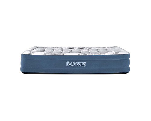 Матрац надувний Bestway 6712Y 203x152 см, синьо-сірий Матрац надувний Bestway 6712Y 203x152 см, синьо-сірий