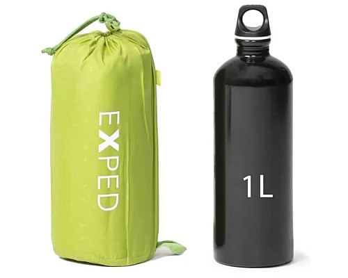 Килимок надувний Exped Ultra 3R M Mummy, 183 х 52 см - зелений