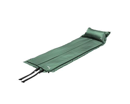 Килимок самонадувний NILS CAMP NC4008, 188 х 57 х 2,5 см - зелений