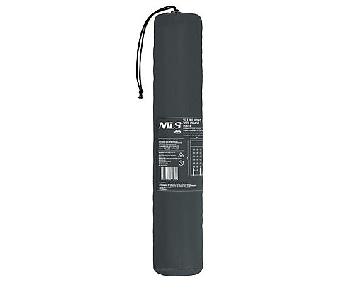 Килимок самонадувний NILS CAMP NC4018, 188 х 66 х 3,5 см - темно-сірий