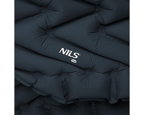 Килимок надувний NILS CAMP NC4005, 193 х 56 х 5,5 см - темно-сірий