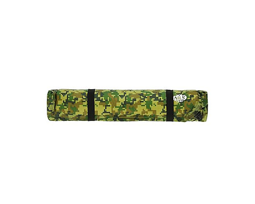 Килимок самонадувний NILS CAMP NC4050, 185 х 65 х 5 см, камуфляжний