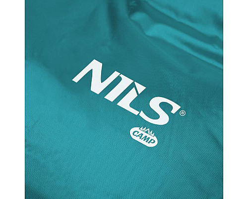 Килимок самонадувний NILS CAMP NC4018, 188 х 66 х 3,5 см - бірюзовий
