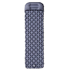 Килимок з насосом NILS CAMP NC4006, 190 х 58 х 5 см - сірий