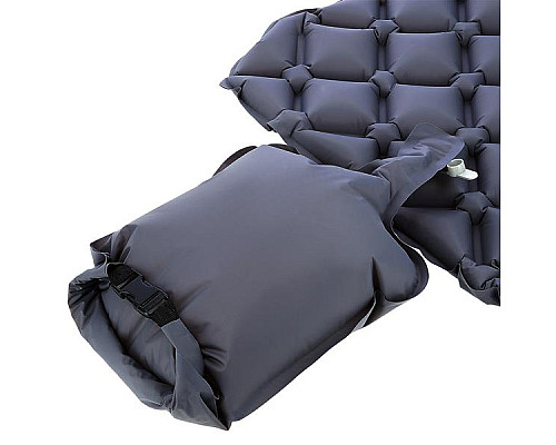 Килимок з насосом NILS CAMP NC4006, 190 х 58 х 5 см - сірий