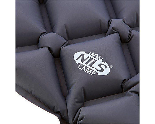 Килимок з насосом NILS CAMP NC4006, 190 х 58 х 5 см - сірий