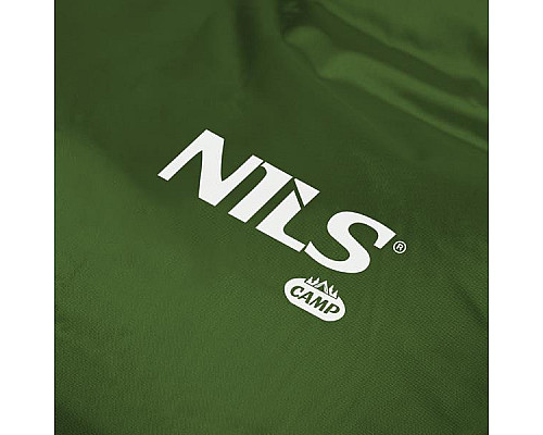 Килимок самонадувний NILS CAMP NC4018, 188 х 66 х 3,5 см - темно-зелений