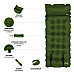 Килимок самонадувний NILS CAMP NC4018, 188 х 66 х 3,5 см - темно-зелений