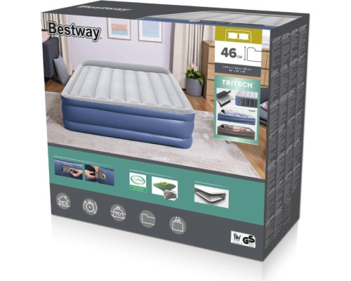 Матрац надувний Bestway Tritech Queen 203 x 152 x 46 см