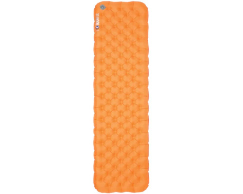Килимок надувний Big Agnes Zoom UL Insulated 20x72 Regular amber glow - оранжевий
