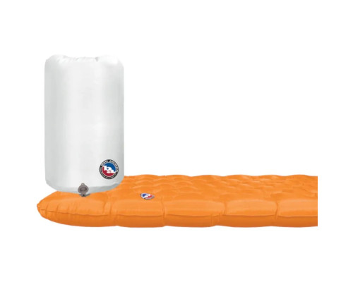 Килимок надувний Big Agnes Zoom UL Insulated 20x72 Regular amber glow - оранжевий