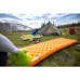Килимок надувний Big Agnes Zoom UL Insulated 20x72 Regular amber glow - оранжевий