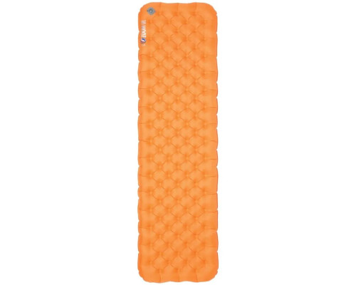 Килимок надувний Big Agnes Zoom UL Insulated 25x72 Wide Regular amber glow - оранжевий