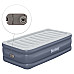 Матрац надувний Bestway 6713G з насосом 191 x 97 x 51 см, сірий