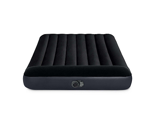Матрац надувний 64150 з вбудованим електронасосом 203х152х25 см, чорний