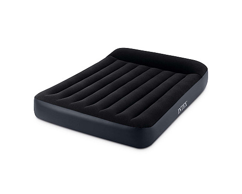 Матрац надувний 64150 з вбудованим електронасосом 203х152х25 см, чорний