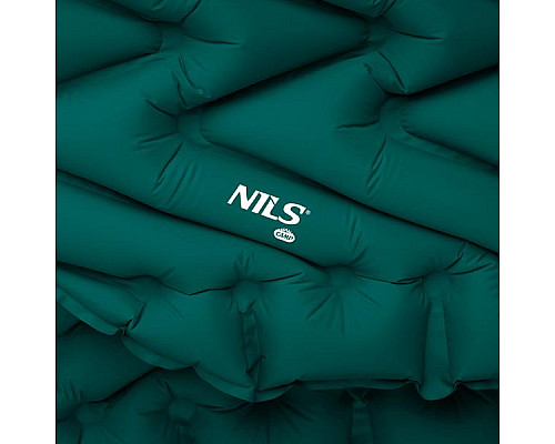Килимок туристичний NILS CAMP NC4005, 193 х 56 х 5,5 см - темно-зелений
