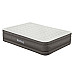 Матрац надувний Bestway 69050 з насосом 203 x 152 x 46 см, бежевий