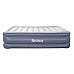 Матрац надувний Bestway 6713I з насосом 203 x 152 x 51 см, сірий