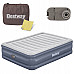 Матрац надувний Bestway 6713I з насосом 203 x 152 x 51 см, сірий