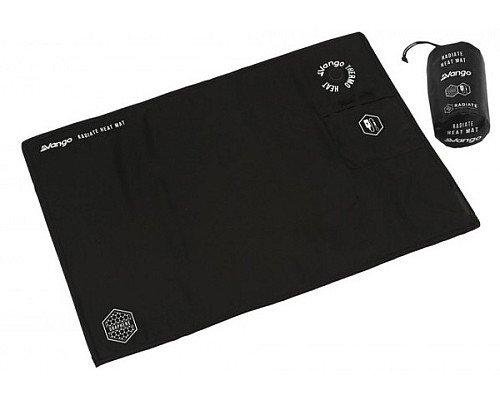 Килимок нагрівальний Vango Radiate Heat Mat, 60 х 40 см - чорний