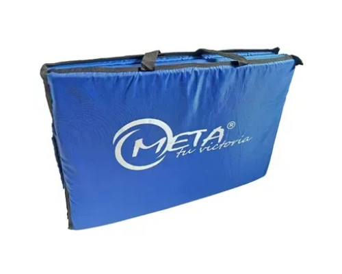 Килимок складний Meta Folding Mat 180 х 60 х 4 см, синій
