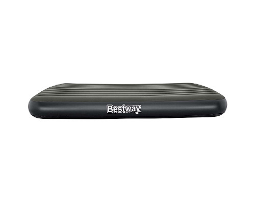 Матрац надувний Bestway 6713N 203x152 см, чорно-сірий