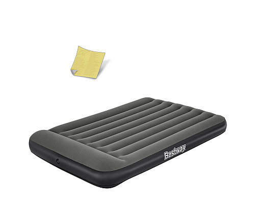 Матрац надувний Bestway 67681 191x137 см, чорно-сірий