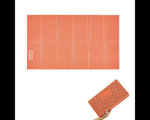 Килимок подвійний складаний Mobi Garden NX20663007 198 х 118 х 1,7 см, оранжевий