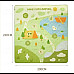 Килимок для пікніка Mobi Garden Fun Picnic NX23663024 200 х 220 см, зелений