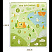 Килимок для пікніка Mobi Garden Fun Picnic NX23663025 240 х 200 см, зелений