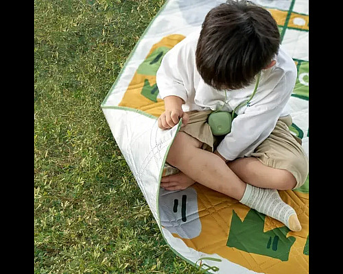 Килимок для пікніка Mobi Garden Fun Picnic NX23663025 240 х 200 см, зелений Килимок для пікніка Mobi Garden Fun Picnic NX23663025 240 х 200 см, зелений