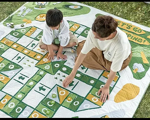 Килимок для пікніка Mobi Garden Camp NX23663020 180 х 200 см, зелений