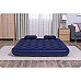 Матрац надувний Bestway 67374 з насосом 203 x 152 см, синій