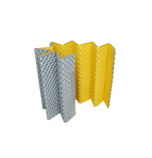 Килимок туристичний 3F UL Gear Standard 183х56 см, жовто-сірий