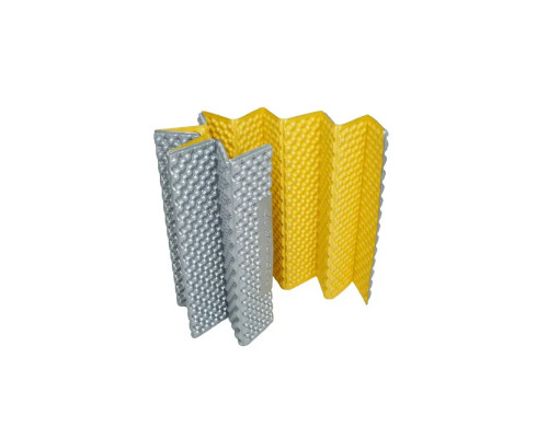 Килимок туристичний 3F UL Gear Standard 183х56 см, жовто-сірий