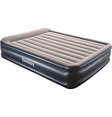 Матрац надувний Bestway 67630 203x152x46 см, синьо-сірий