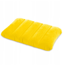 Надувна подушка Intex 68676-yellow (43 x 28 x 9см) жовта