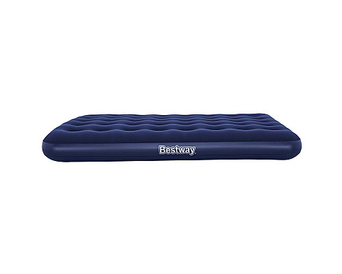 Матрац надувний Bestway 67002-62002 з насосом 191 х 137 х 22 см, синій