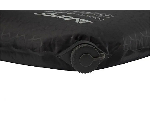 Килимок самонадувний Vango Comfort 10 Single Shadow 200 x 60 x 10 см - чорний